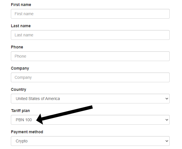 Select Hosting Package