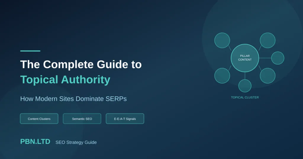 The Complete Guide to Topical Authority: How Modern Sites Dominate SERPs