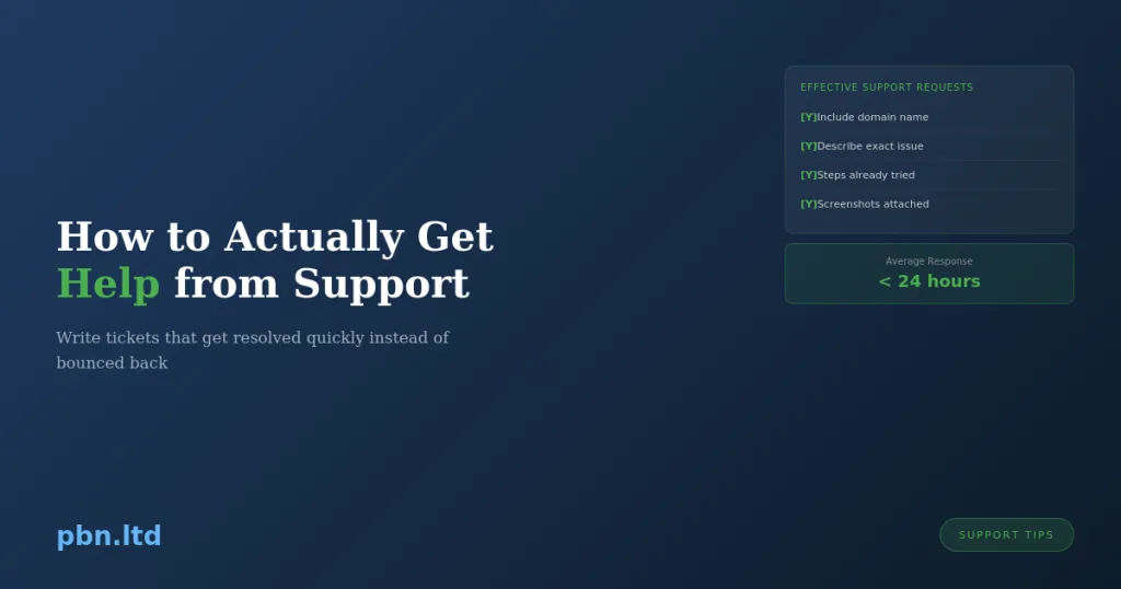 How to Actually Get Help From Support (Without Going Mad)
