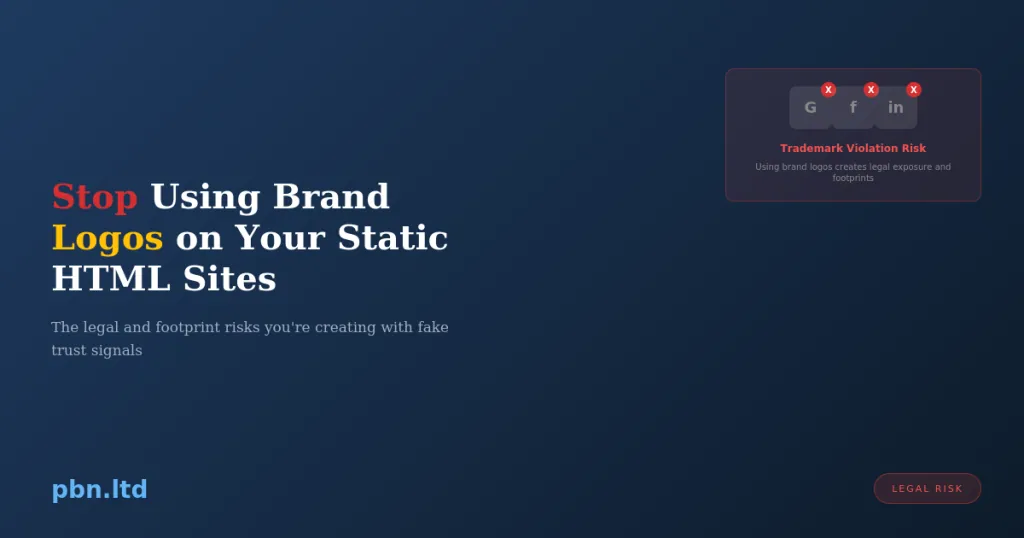 Stop Using Brand Logos on Your Static HTML Sites. Seriously.