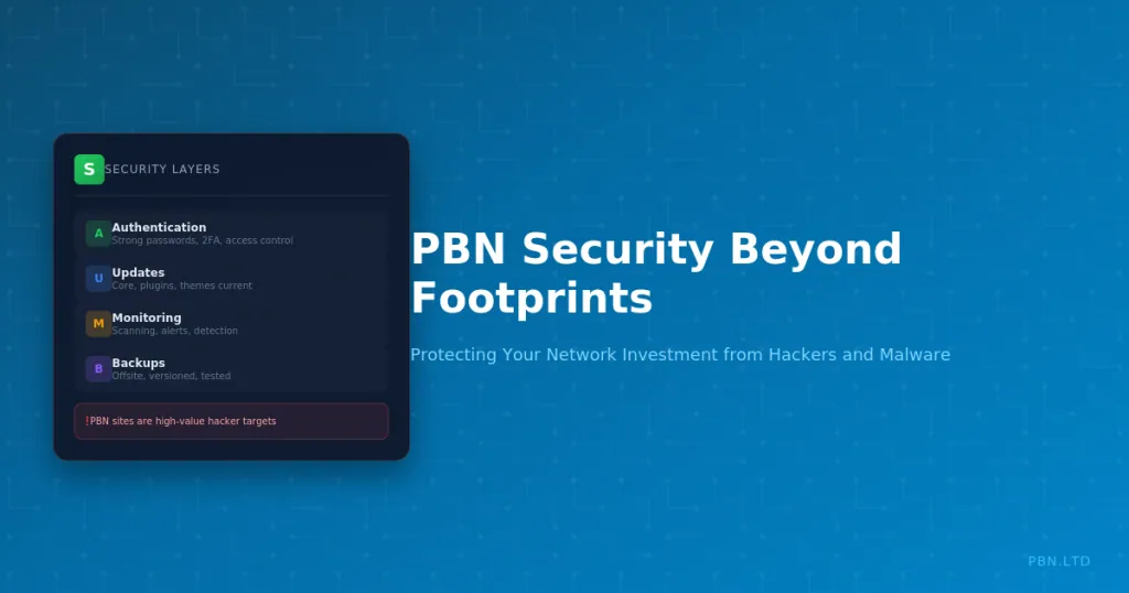 PBN Security Beyond Footprints: Protecting Your Investment from Hackers