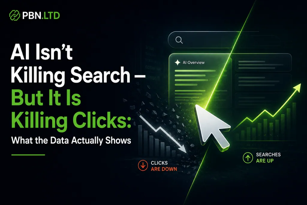 AI Isn't Killing Search — But It Is Killing Clicks What the Data Actually Shows