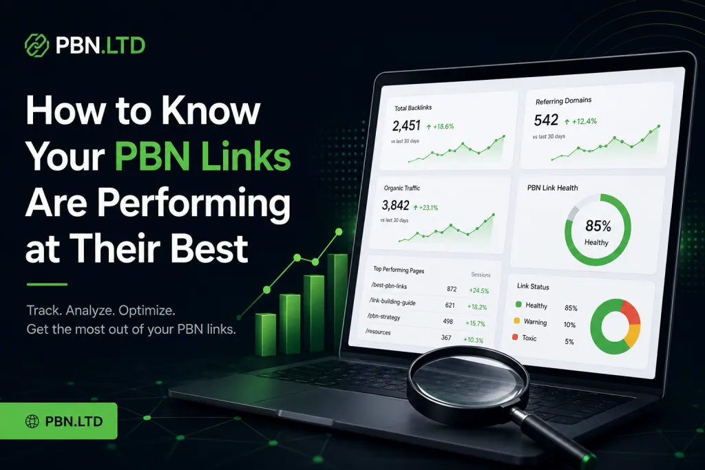 How to Know Your PBN Links Are Performing at Their Best