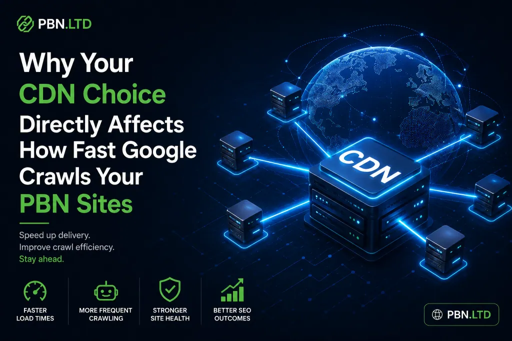 Why Your CDN Choice Directly Affects How Fast Google Crawls Your PBN Sites