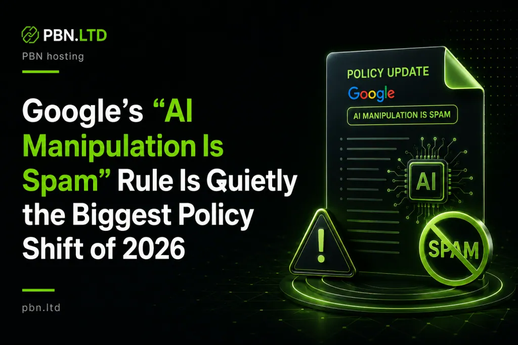 Google’s “AI Manipulation Is Spam” Rule Is Quietly the Biggest Policy Shift of 2026