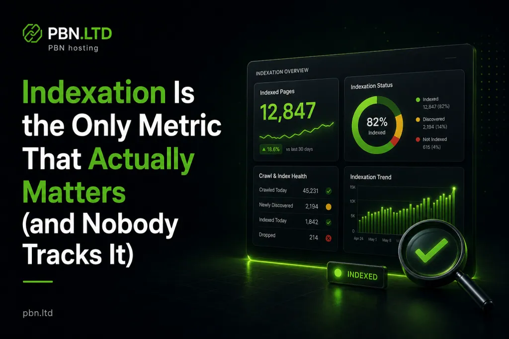 Indexation Is the Only Metric That Actually Matters (and Nobody Tracks It)