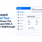 Dashboard Guided Tour - Get To Know The Dashboard With A Custom Walkthrough