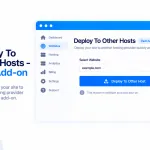 Deploy To Other Hosts - Paid Add-on