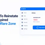 How To Reinstate An Expired Cloudflare Zone