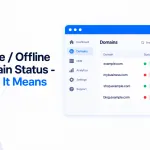 Online Offline Domain Status - What It Means